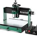 CNC Router Machine 4030-Evo Ultra 2, All-Metal XYZ Axis Dual Steel Linear Guides & Ball Screws with 800W Trim Router for Metal Aluminum Brass Wood Acrylic PCB