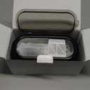 Miorcols Ultrasonic Jewelry Cleaner, 48KHz Jewelry Ultrasonic Cleaner Machine for All Jewelry, Glasses, Rings, Retainers, Watch Strap, Dentures, 304 Stainless Steel 12oz Cleaning Pod - Black