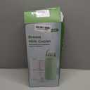 22oz Portable Breast Milk Cooler Bottle-Milk Cooler for Outdoor Travel, Keeps Fresh Cooling for 24+ Hours,Breastfeeding Essentials with 2pcs Bottle for Breastmilk Storage (Off-White)