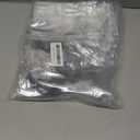 4 Pack Large Plastic Chair Covers for Dining Room Clear PVC Kitchen Chair Seat Protectors with Adjustable Belt Strap for 18''x17'' Standard Chair, Stain, Water and Kitty Scratch Resistant