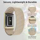 Ultra-Soft Stretchy Nylon Sport Band Compatible with WHOOP 5.0, One, Peak & Life | Adjustable, Breathable, & Sweat-Wicking Replacement Wristbands for Men & Women | NOT for Gen 4