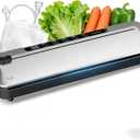 75KPa Vacuum Sealer w/ 6-in-1, Digital Timer, Cutter, 10Bags