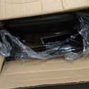 Drive Medical 10257BL-1 4 Wheel Rollator Walker With Seat, Steel Rolling Walker, Height Adjustable, 7.5" Wheels, Removable Back Support, 300 Pound Weight Capacity, Blue