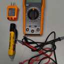 Klein Tools 69149P Electrical Test Kit with Digital Multimeter, Non-Contact Voltage Tester and Electrical Outlet Tester, Leads and Batteries