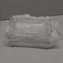 Ravinte 6 Pack Drawer Organizer - 6" X 9" Plastic Storage Bins, Acrylic Organizers with Non-Slip Pads Clear Desk Storage Tray for Makeup, Jewelries, Kitchen Utensils, Bathroom and Office