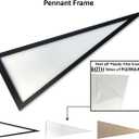 Pennant Frame for Team Pennants, 11.25" x 28.25"