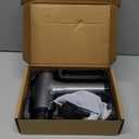 Massage Deep Tissue, Handheld Electric Muscle Massager, High Intensity Percussion Massage Device for Pain Relief with 9 Attachments & 30 Speed(Grey)