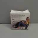 sticro Ankle Heating Pad for Achilles Tendonitis and Plantar Fasciitis Relief, Heated Ankle Brace Foot Heating Pad Wrap with Massage Ball for Sprained Ankle, Arthritis Foot Heel Pain Relief (Gray)