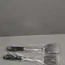 Stainless Steel Spatula Set, 2 Piece Heavy Duty Turner/Metal Spatula, High Heat Resistant Kitchen Cooking Utensils, Ideal Cookware for Frying Steak, Fish, Eggs or Pancakes