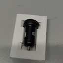 KEWIG USB C Car Charger, 60W/5A Super Mini Fast Car Charger Cigarette Lighter Adapter QC3.0 & PD Type C Dual Port