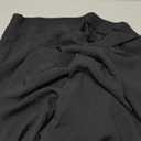 Eytino Plus Size Pants for Women Casual Cross High Waist Business Work Flowy Wide Leg Pants with Pockets, 4X Black