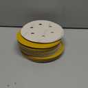 6-Inch 6-Hole Hook and Loop Sanding Discs 600-Grit, Random Orbital Sandpaper for Automotive and Woodworking, 100-Pack