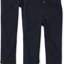 The Children's Place Stretch Straight Chino Pants,multipacks (New Navy 2 Pack)