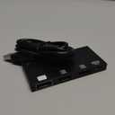 Amazon Basics HDMI Splitter 1 in 2 Out, 4K@60Hz for Dual Monitors, Mirror Only, Black