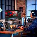 SANSUI Monitor 24 inch 100Hz Computer MonitorFHD 1080P PC MonitorHDMIFreeSyncHDREarphone Jack Ergonomic Tilt for Home and Office