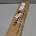 ALLZONE Heavy Duty Tension Shower Curtain Rod 42-83 Inches for Bathroom, Window, Non-Slip, Adjustable with Strong Spring Pole for Closet, Doorway, No Rust, No Drilling, Black