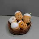 Emotional Support Boba Plush, 5 Cute Squishy Toys Stuffed Animal with Carrying Basket, Funny Cute Cuddly for Boba Lovers Adults, Inspirational Motivational Encouragement Gifts for Women Men