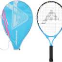 AMA SPORT Kids Tennis Racket for Junior Toddlers Starter Kit 17-25" Tennis Racquet for Girls and Boys with 420D Nylon Shoulder Strap Bag