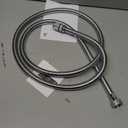 GROHE VitalioFlex Metal Long-Life TwistStop - Shower Hose 1.75 m (Tensile Strength 50 kg, Pressure Resistance Up to 16 Bar, Heat Resistance 75C, Universal Connection G 1/2" x 1/2"), Chrome, 22100000