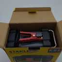 STANLEY BC15BS Fully Automatic 15 Amp 12V Bench Battery Charger/Maintainer with 40A Engine Start, Alternator Check, Cable Clamps (Red)
