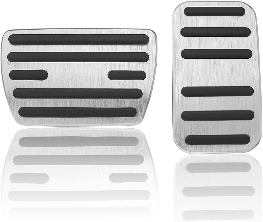 Foot Pedal Cover Compatible for Honda Accord Civic CR-V Odyssey Passport Accelerator Gas Brake Pedal Pad Cover Accessories