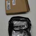 SPODEARS Clear Crossbody Bag for Stadium Events & Concerts - Adjustable Shoulder Strap Purse with 1 Bottle Holder (Small, Black)