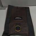 Amagabeli Firewood Carrier Waxed Canvas Log Tote Carrying Bag Heavy Duty Fire Large Wood Fireplace Carrier Bag with Handles for Camping Firewood Log Holder Wood Sling Cabin Stove Accessories (Dark Brown)