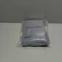 Light Grey Curtains 42 Inch Length for Bedroom/Kitchen/Bathroom Small Window Waterproof Short Blackout Gray Curtains 2 Panels Sets