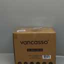 vancasso Large Serving Bowls, 78 Oz Extra Large Salad Bowls Set of 2, Bohemian Decorative Bowls for Salad, Fruit, Pasta and Dinner, Serving Dishes Set for Party, Dishwasher & Microwave Safe－Red