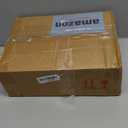 CONNOO 9 Pack 10 OZ Iridescent Glass Candle Jars for Making Candles with Airtight Bamboo Lids Nice Sticky Warning Labels for Candle Making Empty Container Bulk - Dishwasher Safe