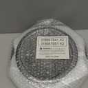 5304430149 5304430150 Black Porcelain Drip Pan Set & MP22YA Electric Range Burner Element Unit Set by Cenipar-Compatible with Frigi-daire Ken-more Cros-ley Tap-pan Range Oven/Stove