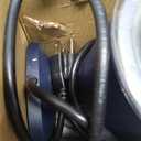 SIMPLETASTE Milk Frother, 4-in-1 Electric Milk Frother and Steamer, Automatic Warm and Cold Foam Maker and Milk Warmer for Latte, Cappuccinos, Dark Blue (Medium)