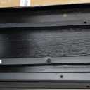 DUMOS 47" L Shaped Gaming Desk, Corner Desks with Storage Shelves, Black