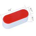 2 x Toilet Seat Bumper (Upgrade 3.0) Bidet Seat Bumpers with Strong Buffer and Adhesive Function for Bidet Attachment - Keep Your Toilet Seat More Secure and Comfortable!(4 Pieces)