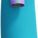Speedo Girl's Uv Swim Shirt Short Sleeve Rashguard Set (Blue, 8)