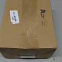 AmazingSpark 50 Pcs Leopard Print Mini Gift Bags Bulk 6.3 x 3.9 x 2.8 Inch Cheetah Small Gift Bags with Handles and Ribbon Bows for Wedding Birthday Bridal Baby Shower Party Favors(Brown Black)