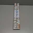 2 x Leaf Pattern Window Tint with Installation Tools, Blackout Window Cover, Sun Blocking Window Tint for Home (Full Blackout Opaque, 17.7'' x 78.7'')