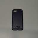 OtterBox iPhone SE 3rd & 2nd Gen, iPhone 8 & iPhone 7 (not Compatible with Plus Sized Models) Commuter Series Case - Indigo Way, Slim & Tough, Pocket-Friendly, with Port Protection (Black)