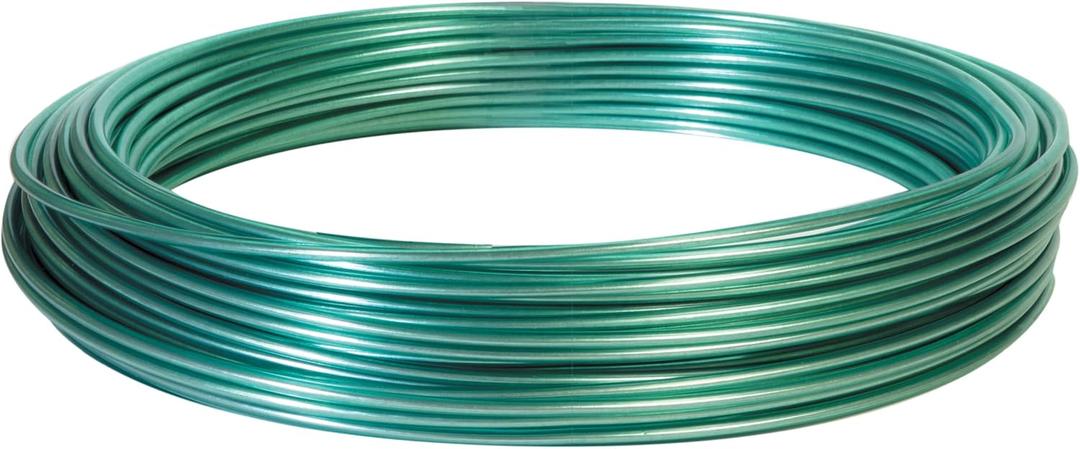 Hillman 122100 100-Feet Green Vinyl Jacketed Multi-Purpose Wire