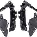 NewYall Left and Right Headlight Mounting Bracket Support Plates for Audi Q5 2013-2017, SQ5 2014-2017