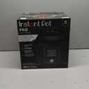 Instant Pot Pro 10-in-1 Pressure Cooker, Slow Cooker, Rice/Grain Cooker, Steamer, Saut, Sous Vide, Yogurt Maker, Sterilizer, and Warmer, Includes App With Over 800 Recipes, Black, 6 Quart