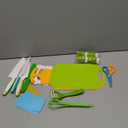 LovesTown 13PCS Kids Cooking Sets Real, Montessori Kitchen Toys for Toddler Kitchen Playset with Safe Knives Crinkle Cutter Gifts for 3-8