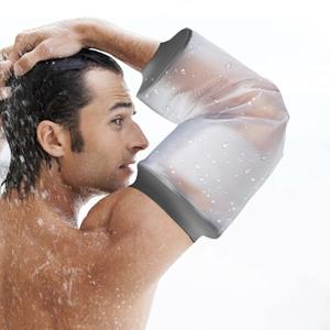 PICC Line Shower Cover, PICC Line Covers for Upper Arm, Reusable IV&PICC Line Sleeve Protector for Shower Adult, Waterproof Cast Covers for Arm Elbow Chemotherapy Home Infusion Bandage Dressing Wound (Large(Pack of 1))