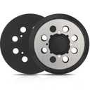 Sander Pad Replacement for Dewalt, 2 Pack 5" 8 Hole Hook and Loop Orbital Sander Metal Pad Compatible with DeWalt DWE6421 6421K DWE6423 6423K DCW210B Random Orbital Sanders (4 Screw Holes)