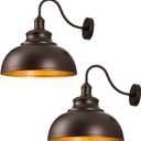 2 Pack Outdoor Wall Lights 16 inch Exterior Barn Wall Sconce Fixture