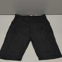 Shorts for Women with Pockets, Black Size L/XL, 3 Pack