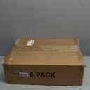 Thickened Clear Shoe Storage Organizer with Magnetic Door, Sturdy Stackable Shoe Boxes for Closet, Collapsible Space-Saving Shoe Rack for Sneakers & Boots, Plastic Shoe Cabinet Box Set, 6 Pack, White