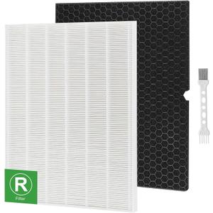 116130 Filter H Replacement for Winix 5500-2 Air Purifier and Models AM80-2, Includes 1 Pack Ture Filters and 1 Pack Activated Carbon Pre-filters (1 Sets)