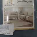 H.VERSAILTEX Stretch Velvet Sofa Covers Large Couch Covers Sofa Slipcovers Furniture Protector Soft with Non Slip Elastic Bottom, Feature Thick Comfy Rich Velour (XL Sofa, 98"-105", Stone Blue)