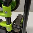 330LB Folding Hand Truck Heavy Duty Carrying, Combination of Four Wheels and Two Wheels Convertible Dolly Cart with Retractable Handle Dolly for Moving Office Carts(Green)